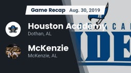 Recap: Houston Academy  vs. McKenzie  2019