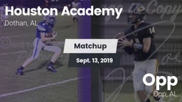 Matchup: Houston Academy vs. Opp  2019