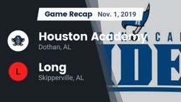 Recap: Houston Academy  vs. Long  2019