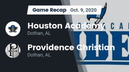Recap: Houston Academy  vs. Providence Christian  2020