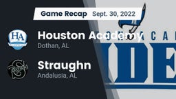 Recap: Houston Academy  vs. Straughn  2022