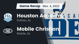 Recap: Houston Academy  vs. Mobile Christian  2022