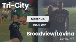 Matchup: Tri-City vs. Broadview/Lavina  2017