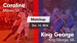 Matchup: Caroline vs. King George  2016