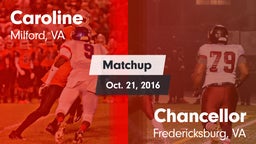 Matchup: Caroline vs. Chancellor  2016