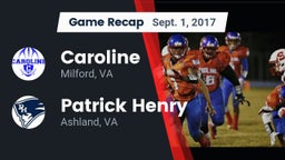 Recap: Caroline  vs. Patrick Henry  2017