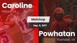 Matchup: Caroline vs. Powhatan  2017