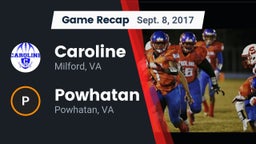 Recap: Caroline  vs. Powhatan  2017