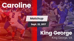 Matchup: Caroline vs. King George  2017