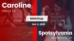 Matchup: Caroline vs. Spotsylvania  2018