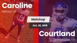 Matchup: Caroline vs. Courtland  2018