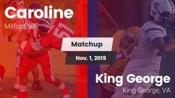 Matchup: Caroline vs. King George  2019