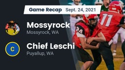 Recap: Mossyrock  vs. Chief Leschi  2021