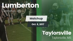 Matchup: Lumberton vs. Taylorsville  2017