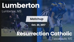 Matchup: Lumberton vs. Resurrection Catholic  2017