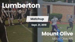 Matchup: Lumberton vs. Mount Olive  2018