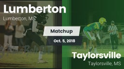 Matchup: Lumberton vs. Taylorsville  2018
