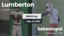 Matchup: Lumberton vs. Sebastopol  2019