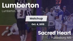 Matchup: Lumberton vs. Sacred Heart  2019
