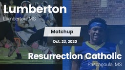 Matchup: Lumberton vs. Resurrection Catholic  2020