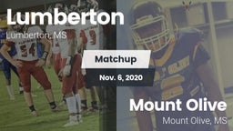 Matchup: Lumberton vs. Mount Olive  2020