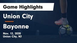 Union City  vs Bayonne  Game Highlights - Nov. 12, 2020