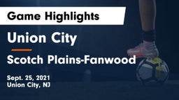 Union City  vs Scotch Plains-Fanwood  Game Highlights - Sept. 25, 2021