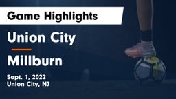 Union City  vs Millburn  Game Highlights - Sept. 1, 2022