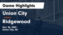 Union City  vs Ridgewood  Game Highlights - Oct. 28, 2023