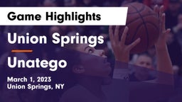 Union Springs  vs Unatego  Game Highlights - March 1, 2023