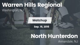 Matchup: Warren Hills Regiona vs. North Hunterdon  2016