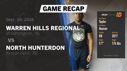 Recap: Warren Hills Regional  vs. North Hunterdon  2016