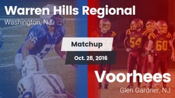 Matchup: Warren Hills Regiona vs. Voorhees  2016