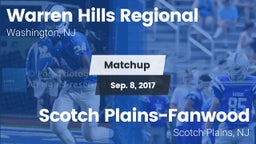 Matchup: Warren Hills Regiona vs. Scotch Plains-Fanwood  2017