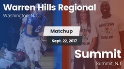 Matchup: Warren Hills Regiona vs. Summit  2017