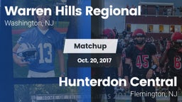 Matchup: Warren Hills Regiona vs. Hunterdon Central  2017