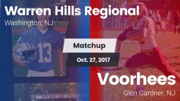 Matchup: Warren Hills Regiona vs. Voorhees  2017