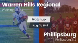 Matchup: Warren Hills Regiona vs. Phillipsburg  2018
