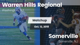 Matchup: Warren Hills Regiona vs. Somerville  2018