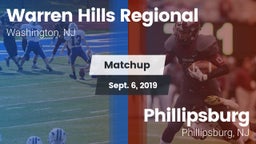 Matchup: Warren Hills Regiona vs. Phillipsburg  2019