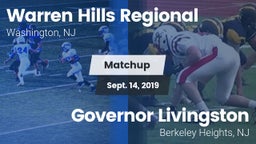 Matchup: Warren Hills Regiona vs. Governor Livingston  2019