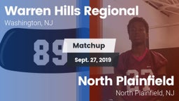 Matchup: Warren Hills Regiona vs. North Plainfield  2019