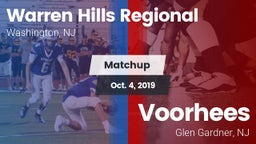 Matchup: Warren Hills Regiona vs. Voorhees  2019