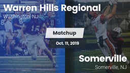 Matchup: Warren Hills Regiona vs. Somerville  2019
