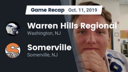Recap: Warren Hills Regional  vs. Somerville  2019