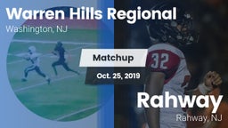 Matchup: Warren Hills Regiona vs. Rahway  2019