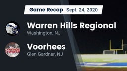 Recap: Warren Hills Regional  vs. Voorhees  2020