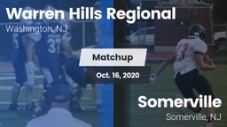Matchup: Warren Hills Regiona vs. Somerville  2020