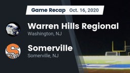 Recap: Warren Hills Regional  vs. Somerville  2020