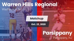 Matchup: Warren Hills Regiona vs. Parsippany  2020